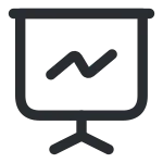 Presention Chart SVG Icon
